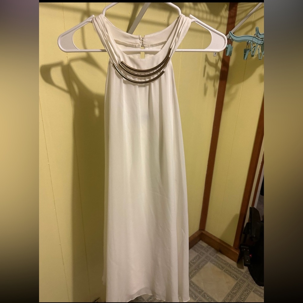White dress